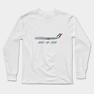 Alitalia DC-9-30 Tee Shirt Version Long Sleeve T-Shirt